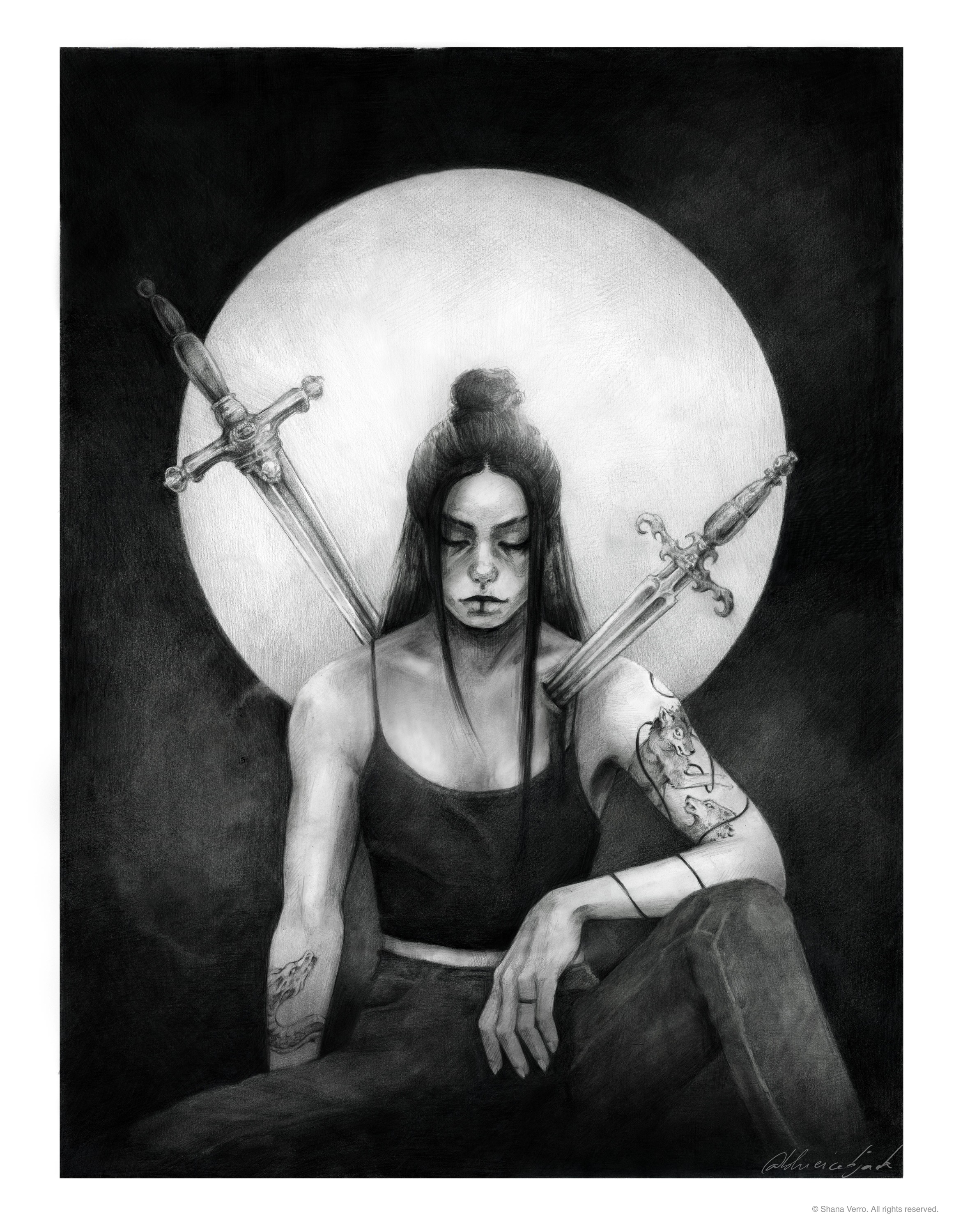 Inner Strength, graphite
